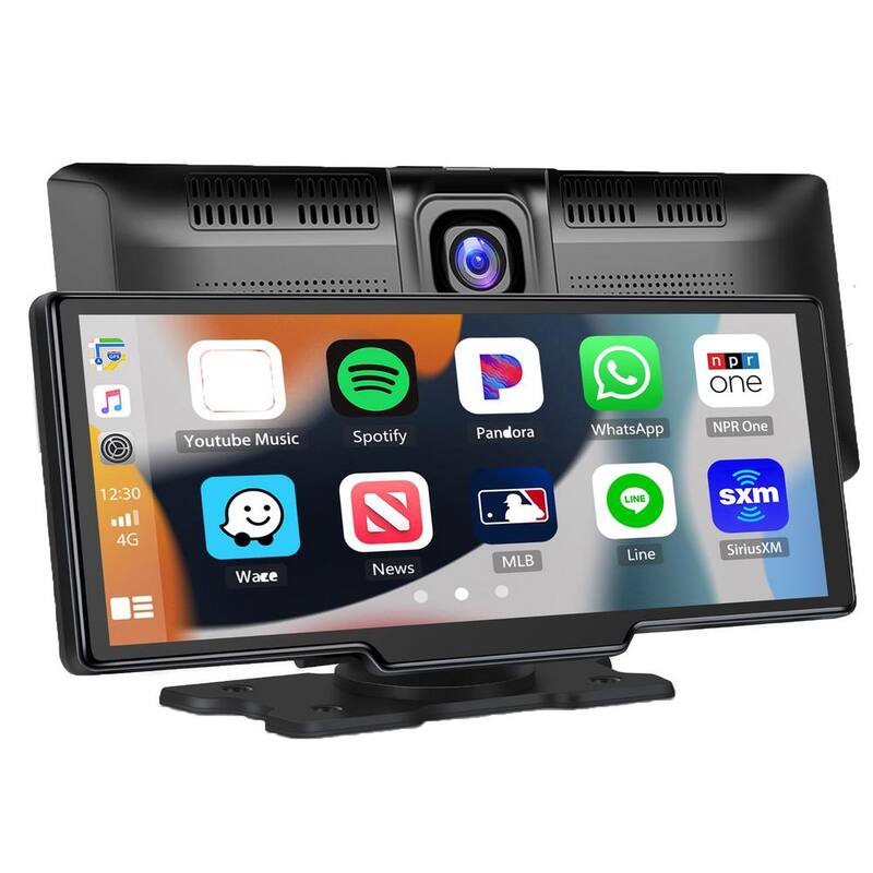 Ahfiwaso 9.3 in. Portable Wireless Apple Carplay Car StereoDisp.Screen GPS Nav. w Android Auto,Bluetooth,Google Assist,Voice Ctrl - 27CPH032004