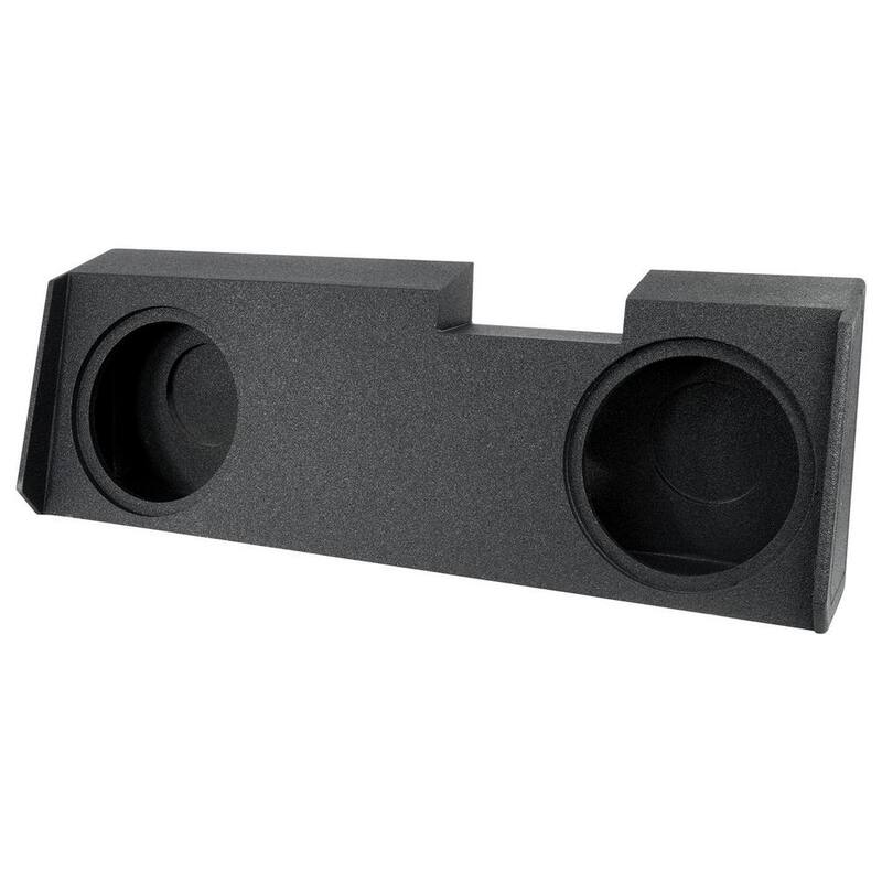 Unbranded QBGMC10 2019 Underseat Downfire 2 Hole 10 in. Subwoofer for GMC/Chevy 2019 - QBGMC10-2019