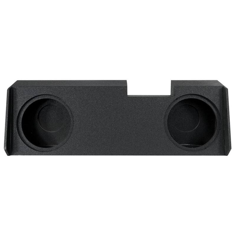 Unbranded QBGMC10 2019 Underseat Downfire 2 Hole 10 in. Subwoofer for GMC/Chevy 2019 - QBGMC10-2019