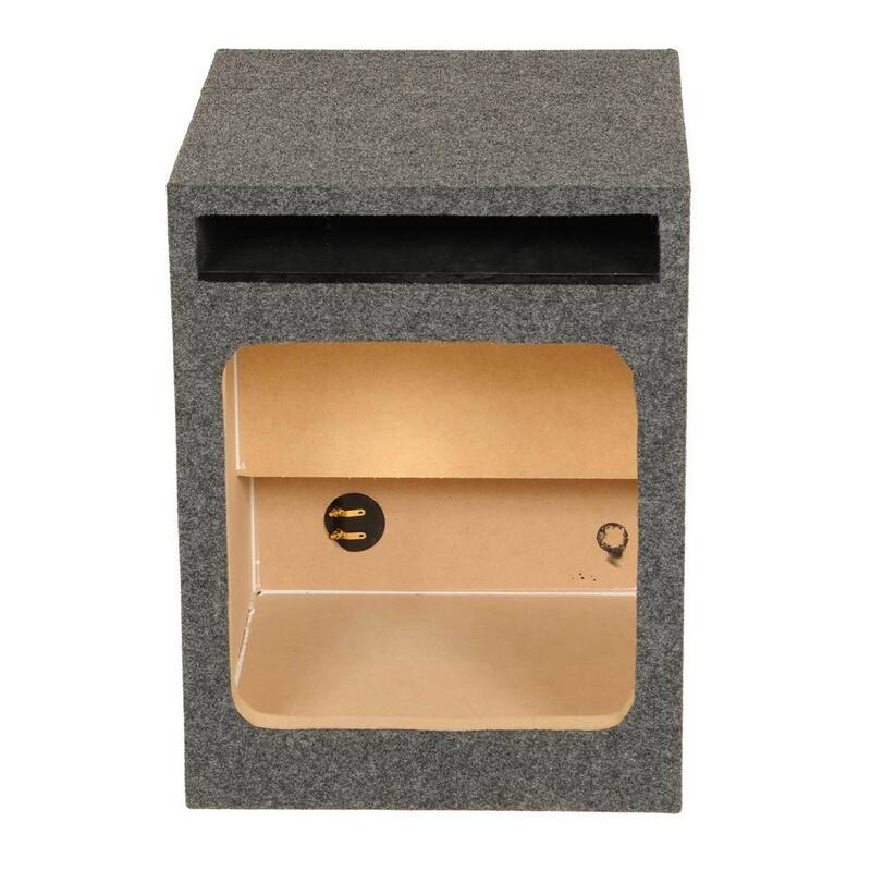 Unbranded HD112 12 in. Single Heavy Duty Vented Square Sub Enclosure Box (2-Pack) - 2 x HD112-VENT-SQ