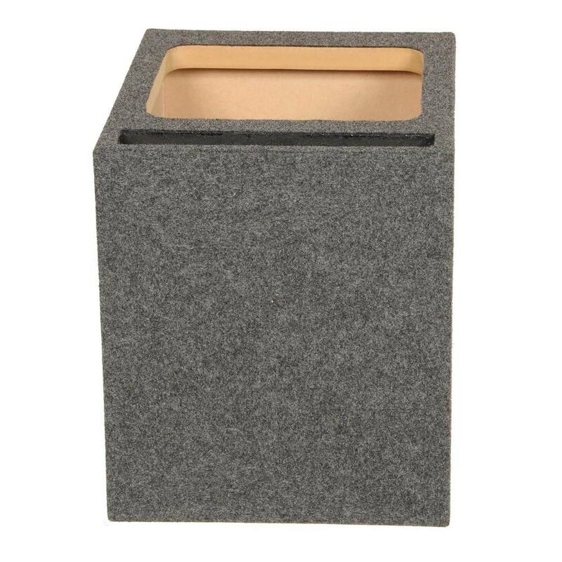 Unbranded HD112 12 in. Single Heavy Duty Vented Square Sub Enclosure Box (2-Pack) - 2 x HD112-VENT-SQ