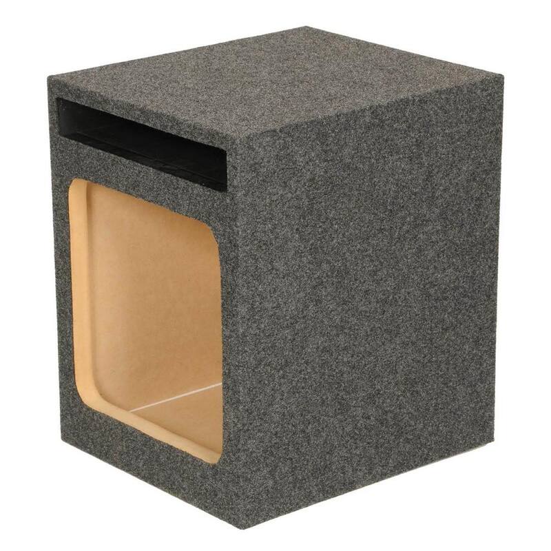 Unbranded HD112 12 in. Single Heavy Duty Vented Square Sub Enclosure Box (2-Pack) - 2 x HD112-VENT-SQ