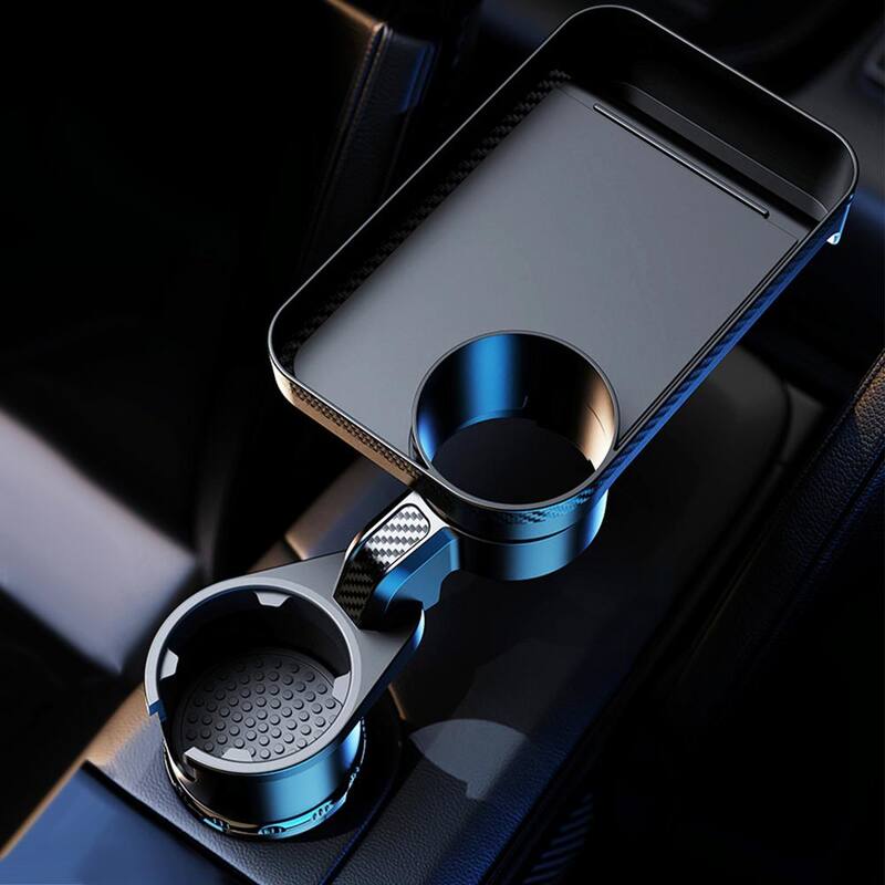 Etokfoks Cup Holder Tray 360° Rotating Car Bottle Holder Expander Adapter for Car - MLSA21-1LT061