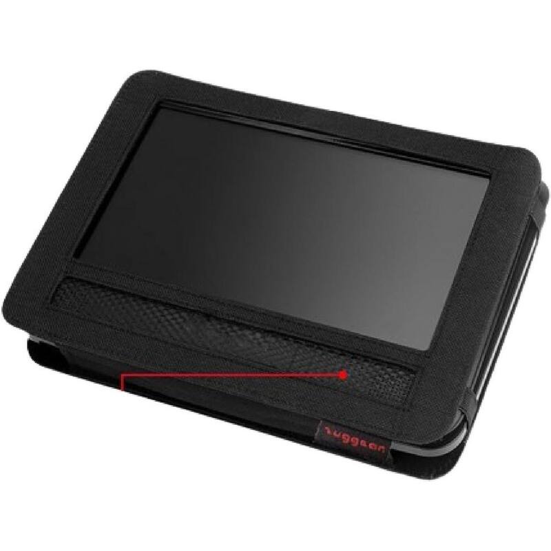 Etokfoks 10 in. DVD Player Headrest Mount Holder Portable DVD Player Mount Car Back Seat Headrest Holder for Swivel and Flip - MLSA04-3LT186
