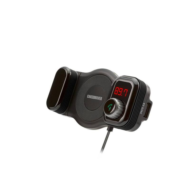 Car and Driver Vent Phone Holder & Bluetooth Hands-Free FM Transmitter - CAD-9900