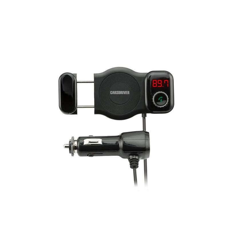 Car and Driver Vent Phone Holder & Bluetooth Hands-Free FM Transmitter - CAD-9900