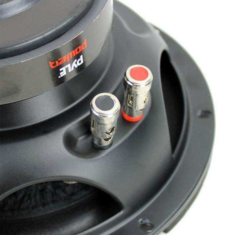 Unbranded Two 8 in. 1600-Watt Dual Voice Coil 4-Ohm Car Audio Subwoofers Speakers - 2 x PLPW8D