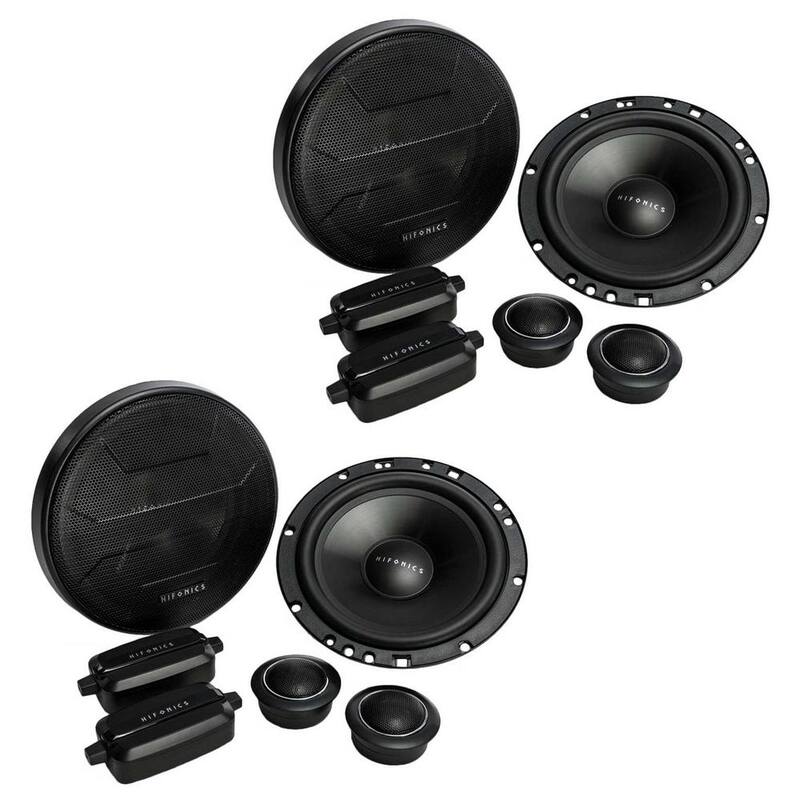 MAXXSONICS Hifonics Zeus 6.5 in. 2-Way Car Audio 400-Watt Component Speaker Systems (2-Pack) - 2 x ZS65C