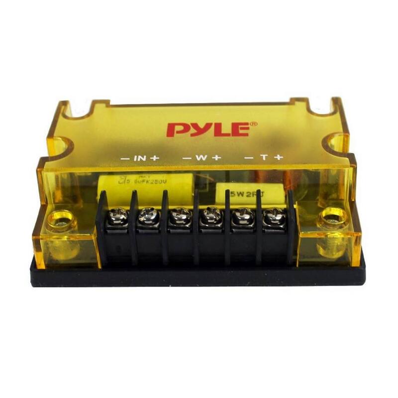 Unbranded PYLE 6.5 in. 800-Watt 2 Way Car Audio Component Speakers Set Power System - 2 x PLG6C