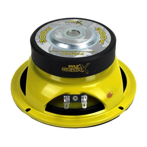 Pyle 6.5 in. 1200-Watt Car Mid Bass/Midrange Subwoofers Sub Power Speakers - 4 x PLG64