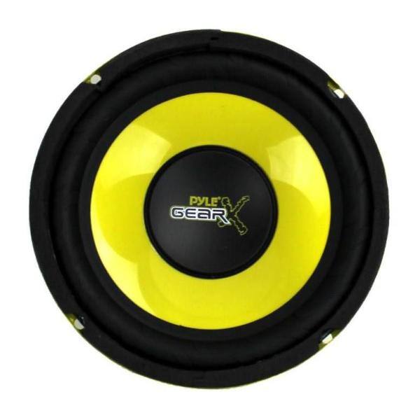 Pyle 6.5 in. 1200-Watt Car Mid Bass/Midrange Subwoofers Sub Power Speakers - 4 x PLG64