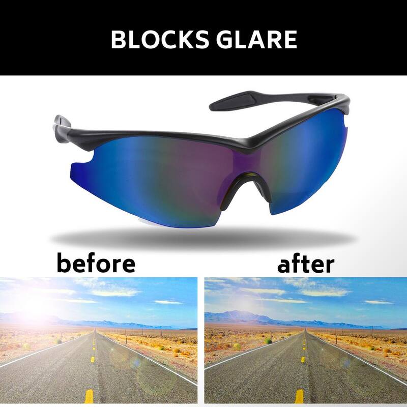 Bell + Howell TacGlasses Blue Blocker - UV Light Blocker, Car Sunglasses - 1931