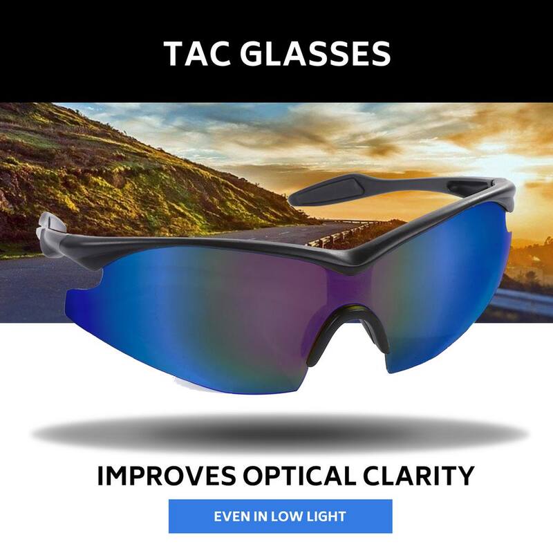 Bell + Howell TacGlasses Blue Blocker - UV Light Blocker, Car Sunglasses - 1931