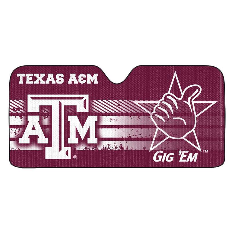 FANMATS Texas A and M University Windshield Sun Shade - 60027