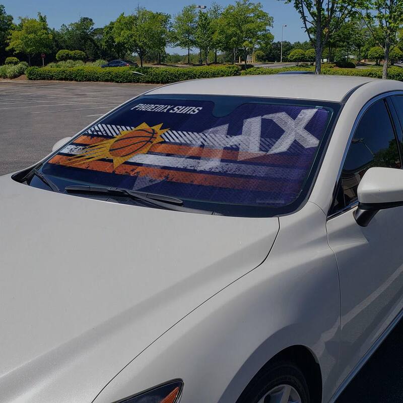 FANMATS Pheonix Suns Windshield Sun Shade - 33483