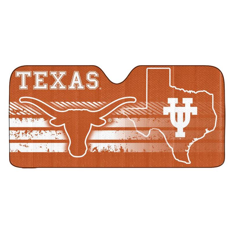 FANMATS University of Texas Windshield Sun Shade - 60029