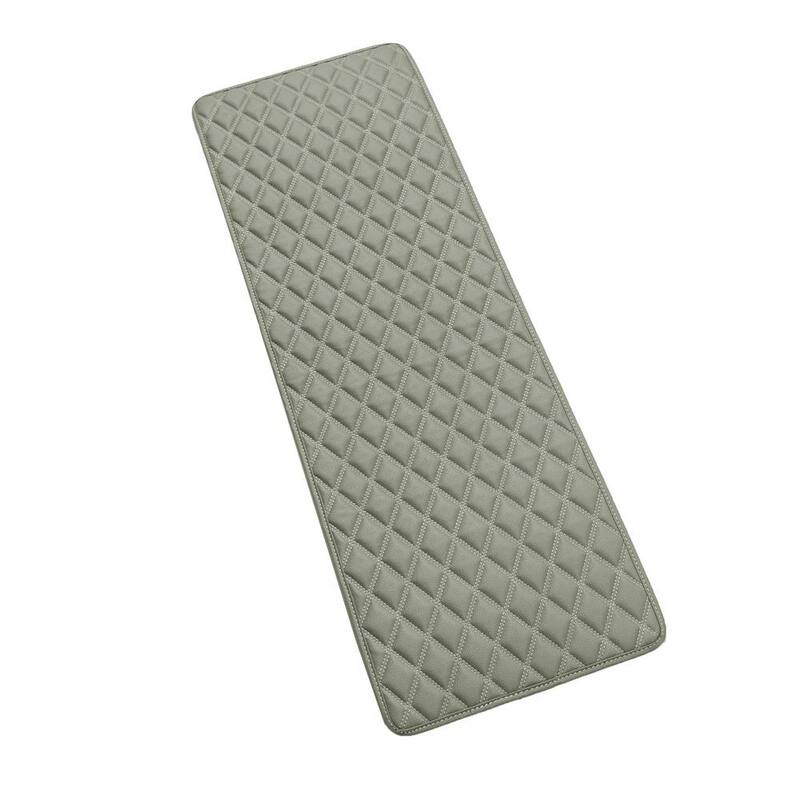 FH Group Deluxe Heavy-Duty Faux Leather Diamond Pattern Multi-Purpose Cargo Liner - DMF16501GRAY14