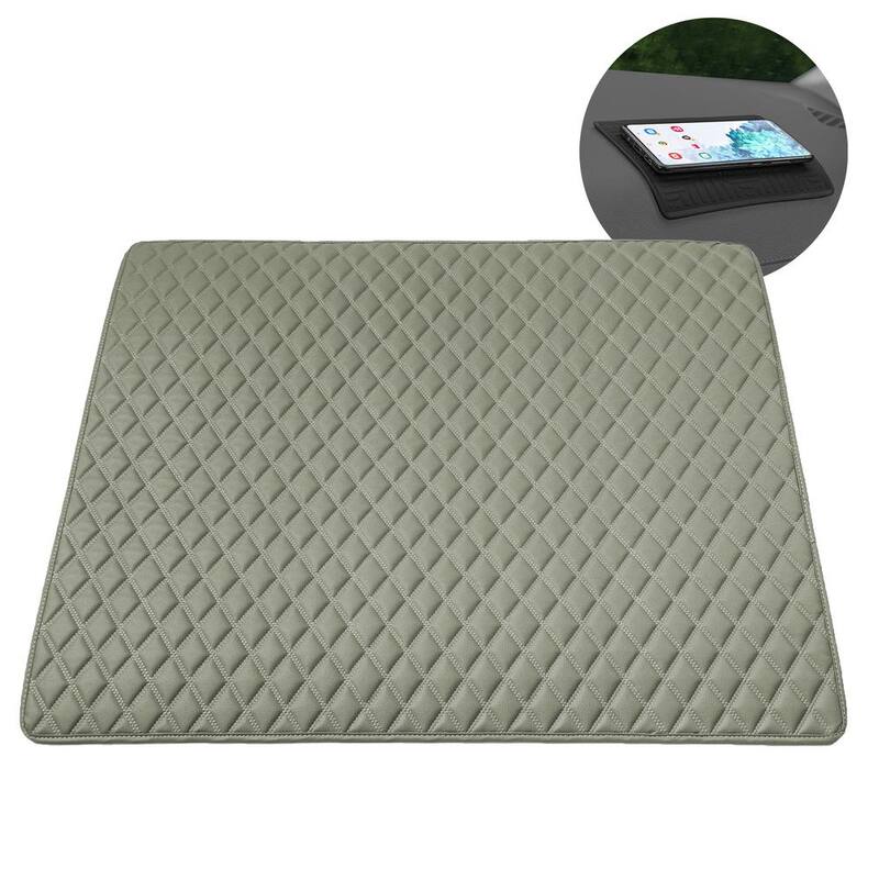 FH Group Deluxe Heavy-Duty Faux Leather Diamond Pattern Multi-Purpose Cargo Liner - DMF16501GRAY32