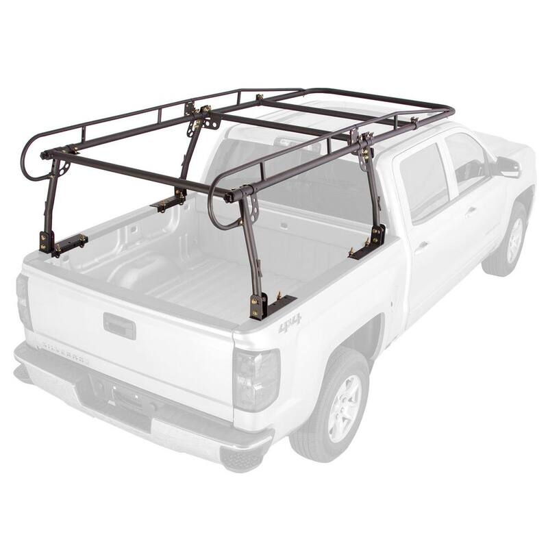 Elevate Outdoor Universal 800 lbs. Capacity Over-Cab Steel Truck Rack - UPUT-RACK-V2
