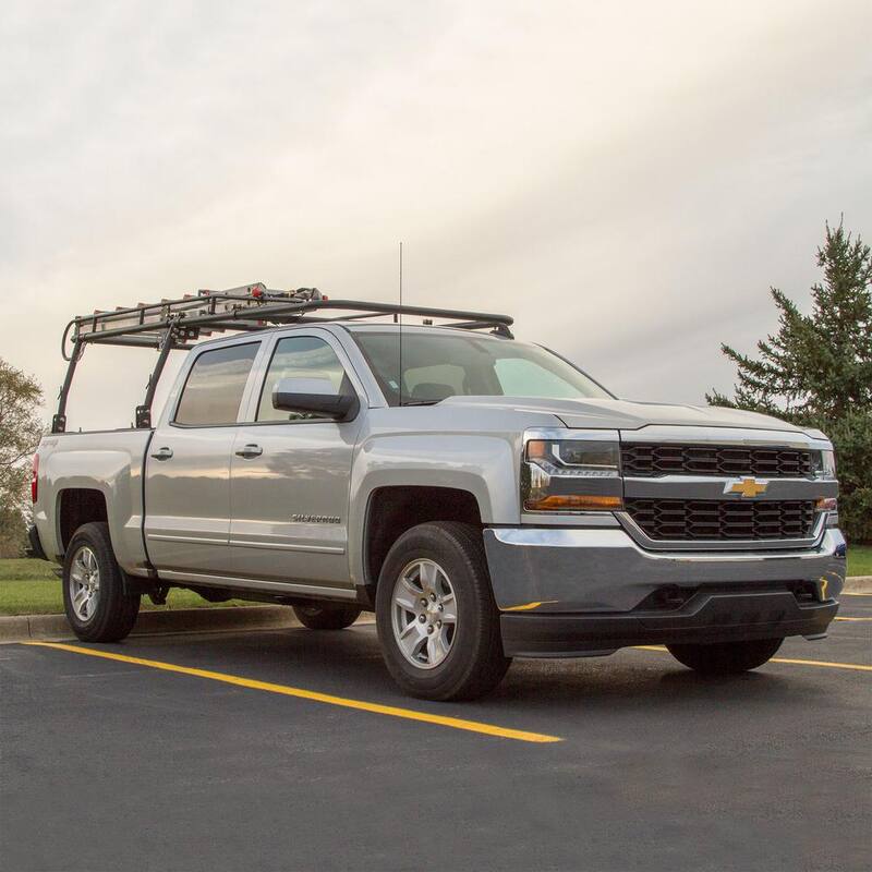 Elevate Outdoor Universal 800 lbs. Capacity Over-Cab Steel Truck Rack - UPUT-RACK-V2