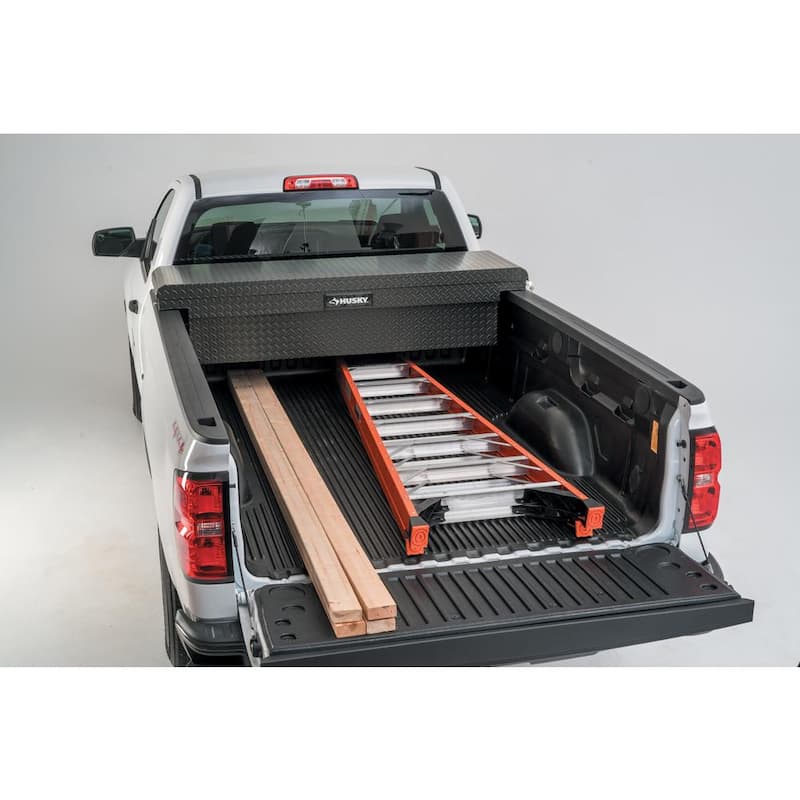 Husky 71 in. Graphite Aluminum Full Size Low Profile Crossover Truck Tool Box - 102101-65-01