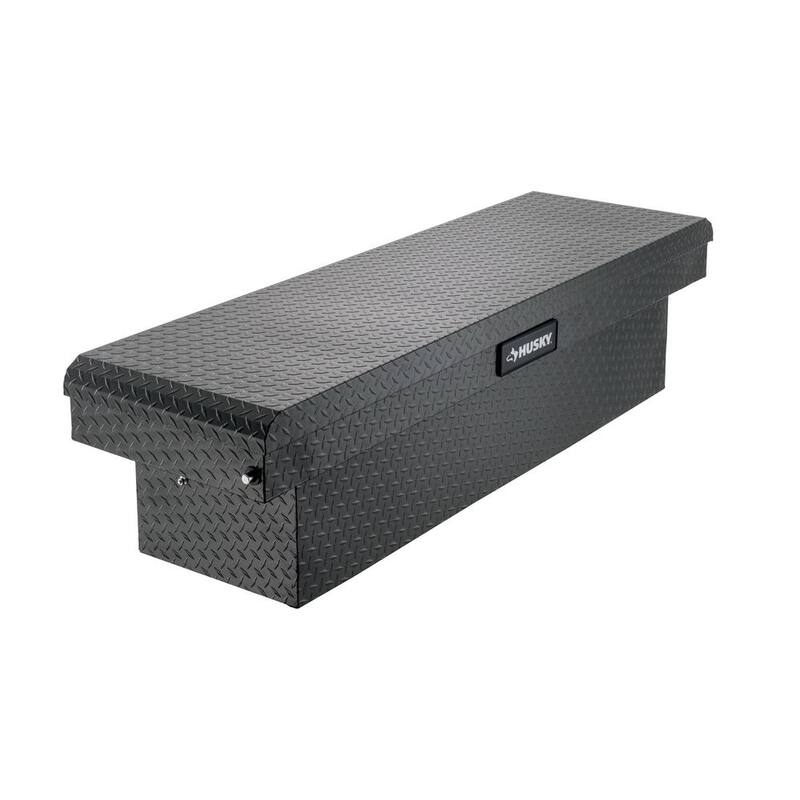 Husky 71 in. Graphite Aluminum Full Size Crossover Truck Tool Box - 102100-65-01