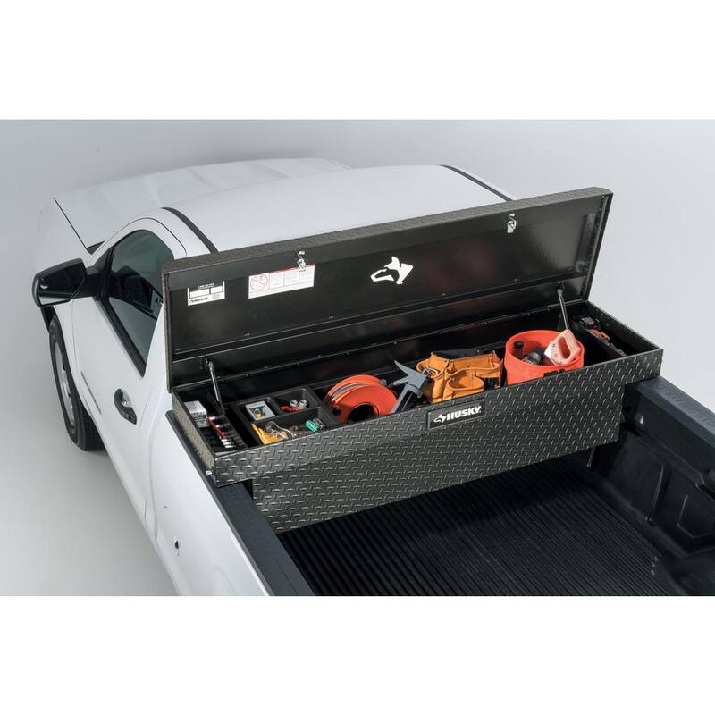 Husky 71 in. Graphite Aluminum Full Size Crossover Truck Tool Box - 102100-65-01