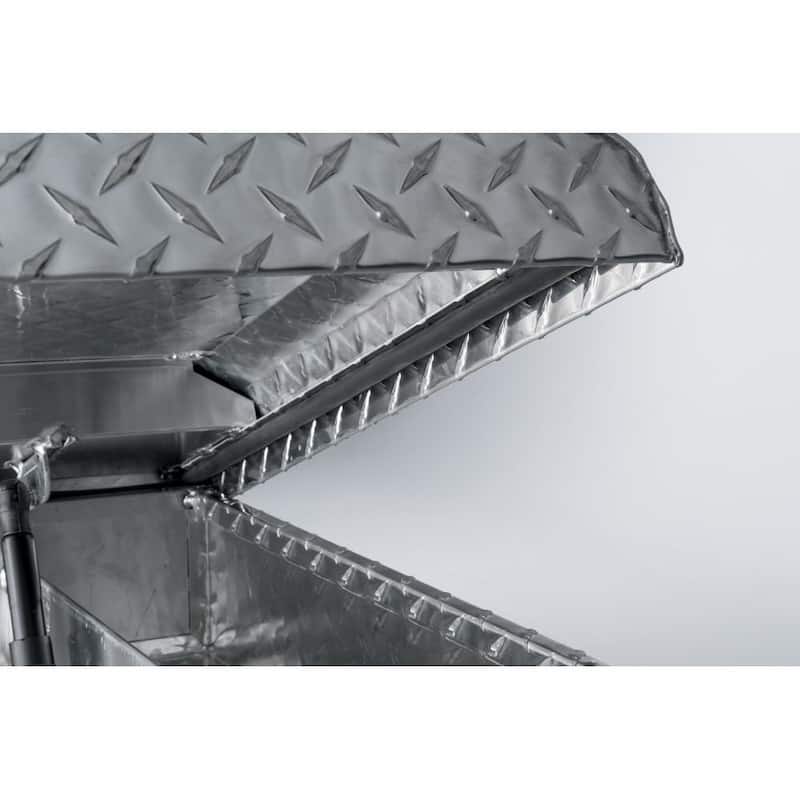 Husky 71.36 in. Diamond Plate Aluminum Full Size Crossbed Truck Tool Box - 102100-9-01