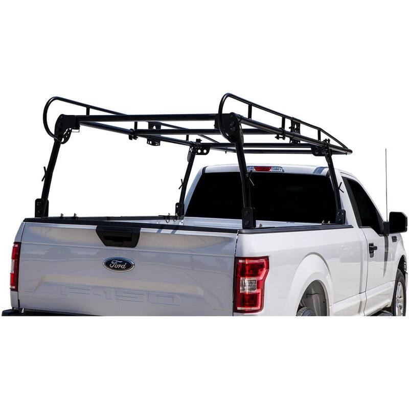 Buyers Products Company 1,000 lbs. Capacity Black Steel Truck Ladder Rack - 1501150