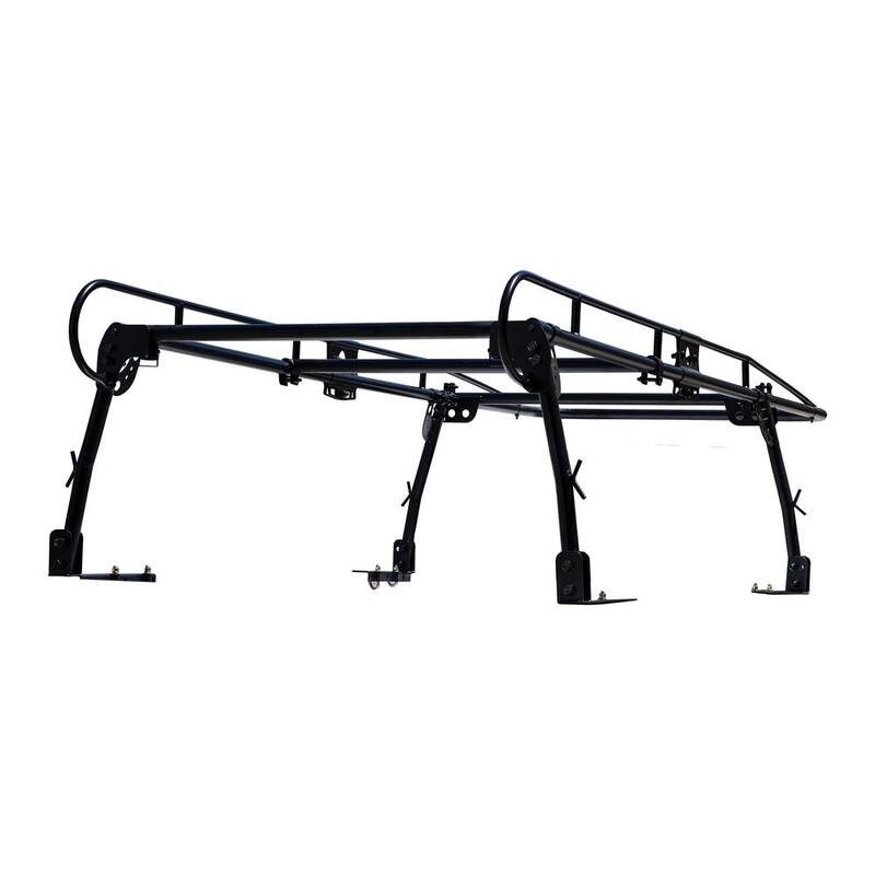 Buyers Products Company 1,000 lbs. Capacity Black Steel Truck Ladder Rack - 1501150