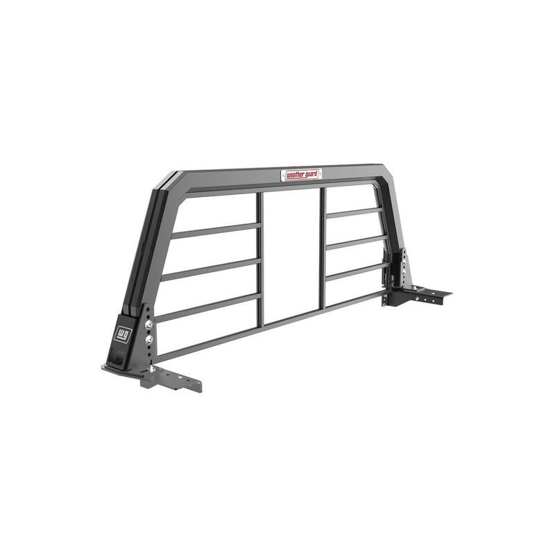 Weather Guard Model 11908- 52-01 Half Bar Aluminum Headache Rack - 11908-52-01