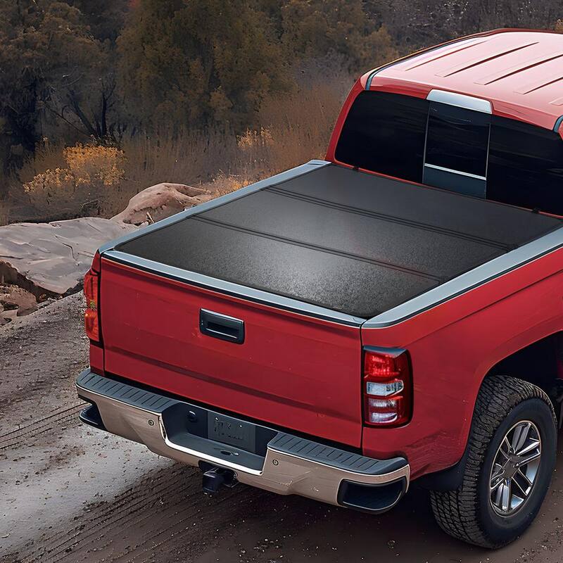 VEVOR Tri-Fold Truck Bed Tonneau Cover Compatible with 2019-2024 Chevy Silverado GMC Sierra 1500 Fit 5.8 ft.x 5.3 ft. Bed - ZDSKCHBXGZDSAPMD9V9