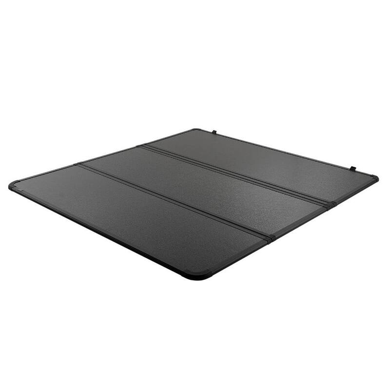 VEVOR Tri-Fold Truck Bed Tonneau Cover Compatible with 2019-2024 Chevy Silverado GMC Sierra 1500 Fit 5.8 ft.x 5.3 ft. Bed - ZDSKCHBXGZDSAPMD9V9