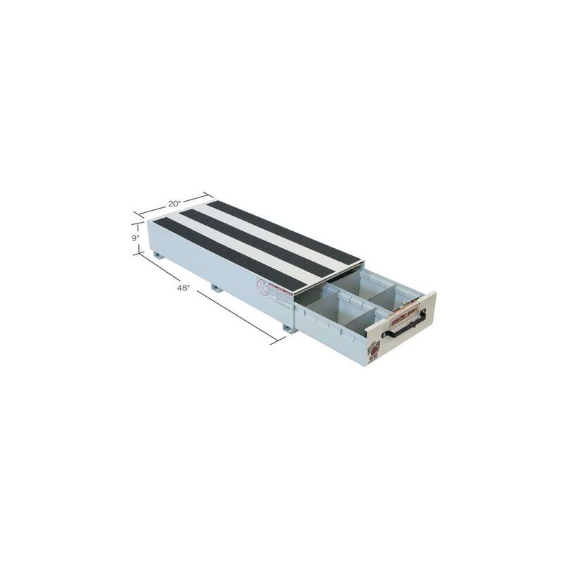 Weather Guard Steel Pack Rat Drawer Unit in Brite White - 306-3