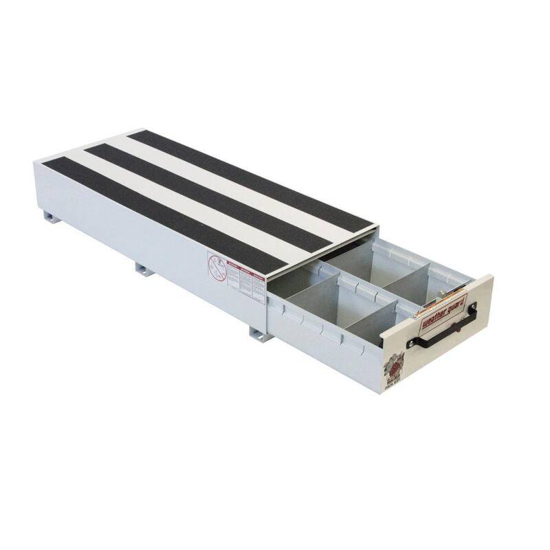 Weather Guard Steel Pack Rat Drawer Unit in Brite White - 306-3