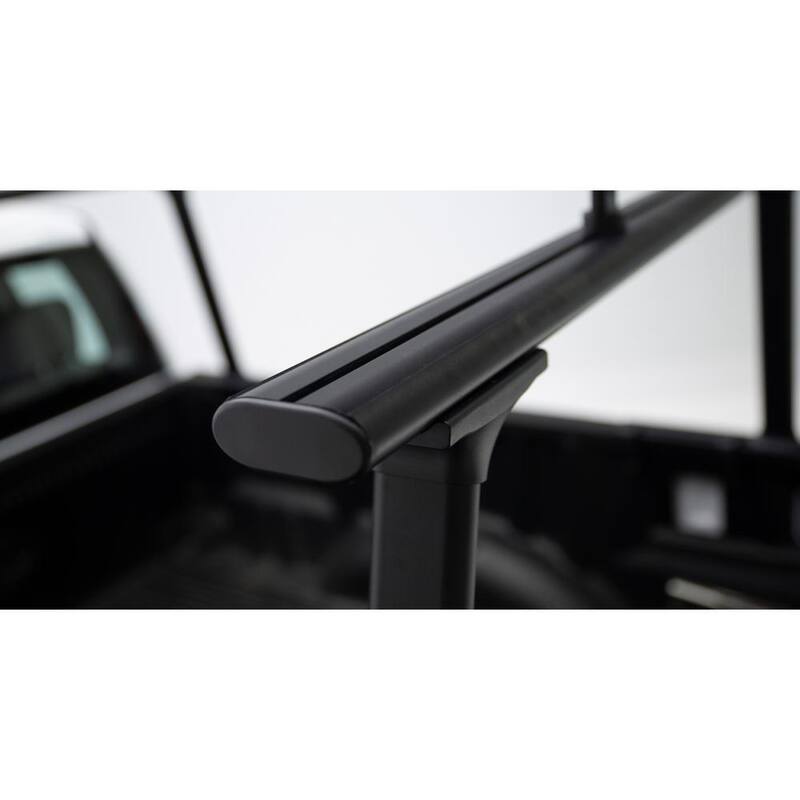 TracRac TracONE Universal Truck Bed Ladder Rack 800 lbs. Capacity Black Powder Coat Finish - 27000B