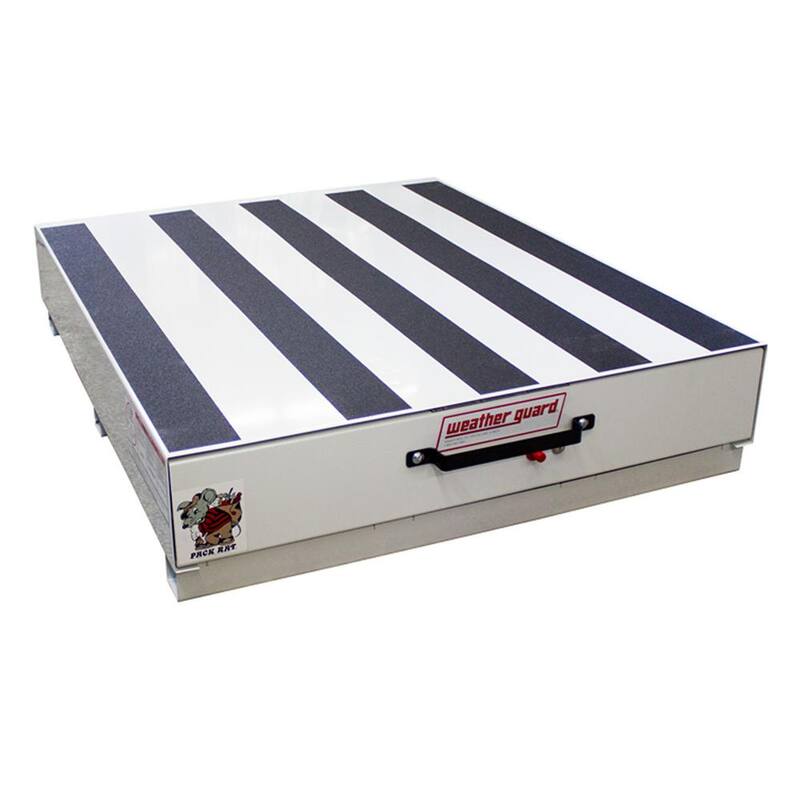 Weather Guard Steel Pack Rat Drawer Unit in Brite White - 308-3