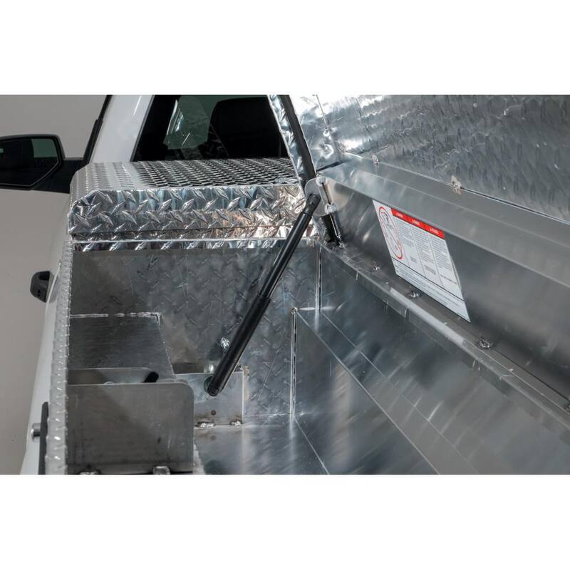 Husky 46.8 in. Aluminum Lo-Side Side Mount Truck Tool Box - 102300-9-01