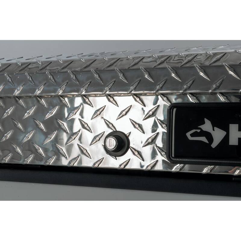 Husky 46.8 in. Aluminum Lo-Side Side Mount Truck Tool Box - 102300-9-01