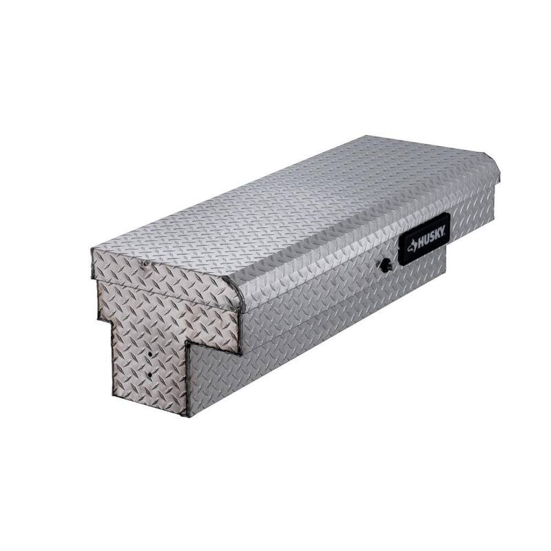 Husky 46.8 in. Aluminum Lo-Side Side Mount Truck Tool Box - 102300-9-01