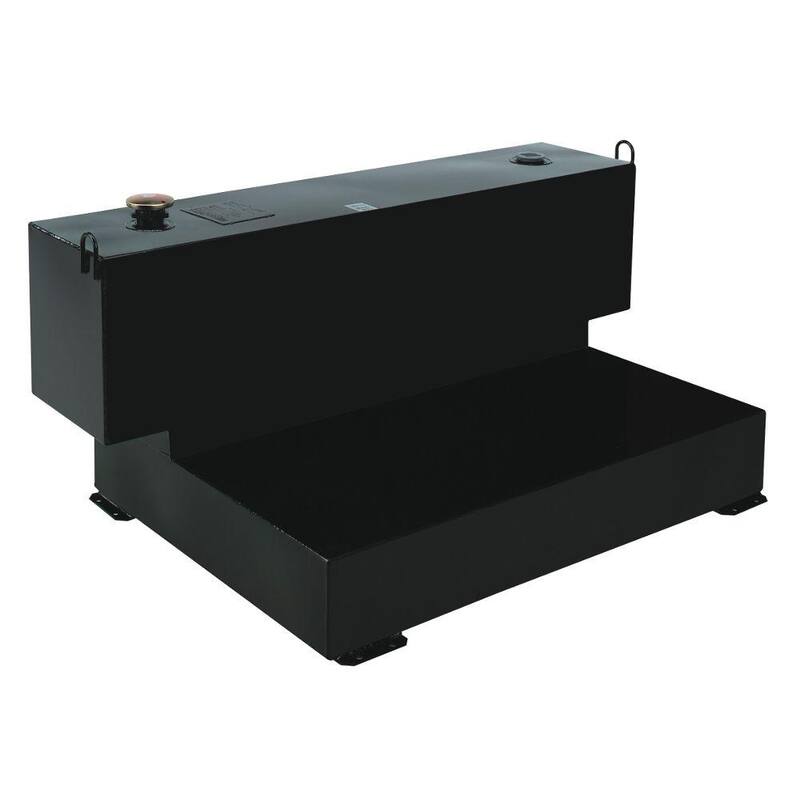 Crescent Jobox Short-Bed L-Shaped Steel Liquid Transfer Tank in Black - 498002