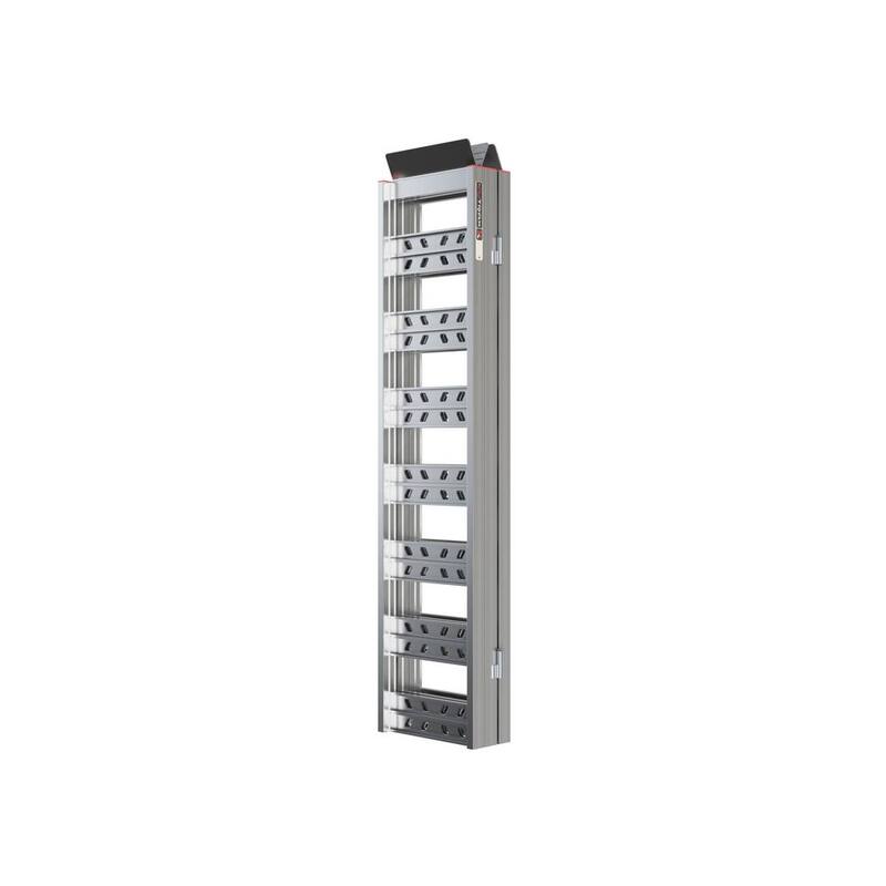 YuTrax 69 in. Tri-Fold Ramp, High-Strength Extruded Aluminum, 2200 lb. Load Capacity - YR300
