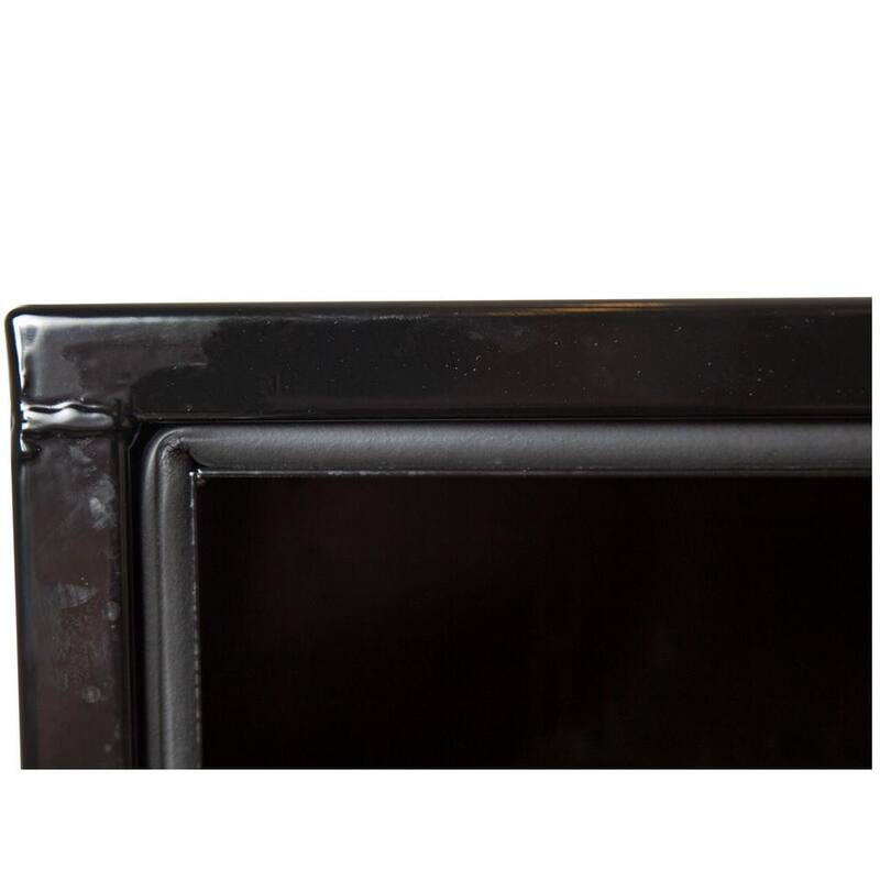 Buyers Products Company 18 in. x 18 in. x 36 in. Gloss Black Steel Underbody Truck Tool Box - 1702105