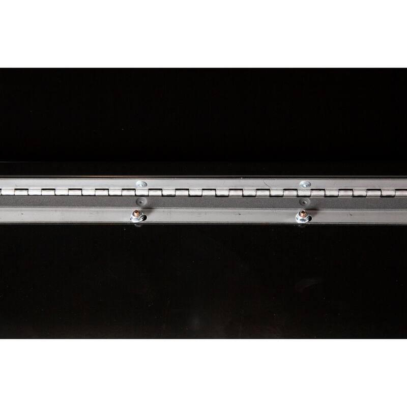 Buyers Products Company 18 in. x 18 in. x 36 in. Gloss Black Steel Underbody Truck Tool Box - 1702105