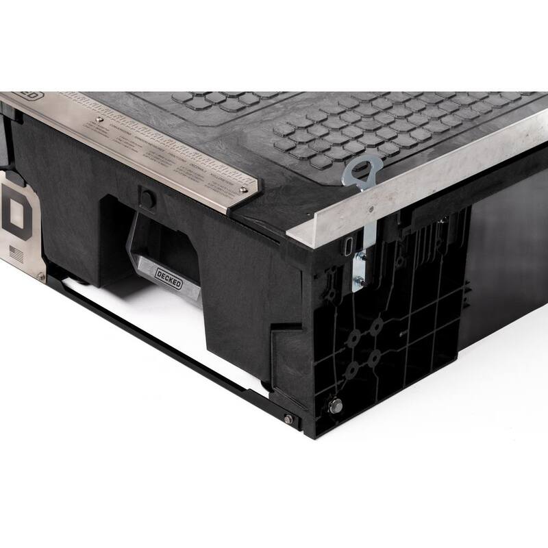 DECKED 74 in. System Length Storage System for Service Body Trucks (48 in. to 51 in. W) - XSB