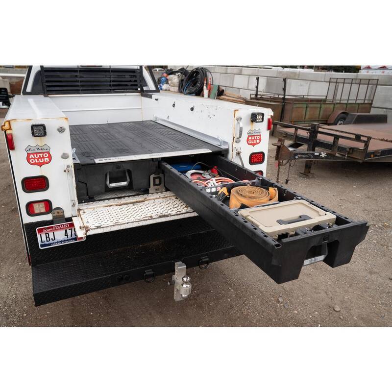 DECKED 74 in. System Length Storage System for Service Body Trucks (48 in. to 51 in. W) - XSB