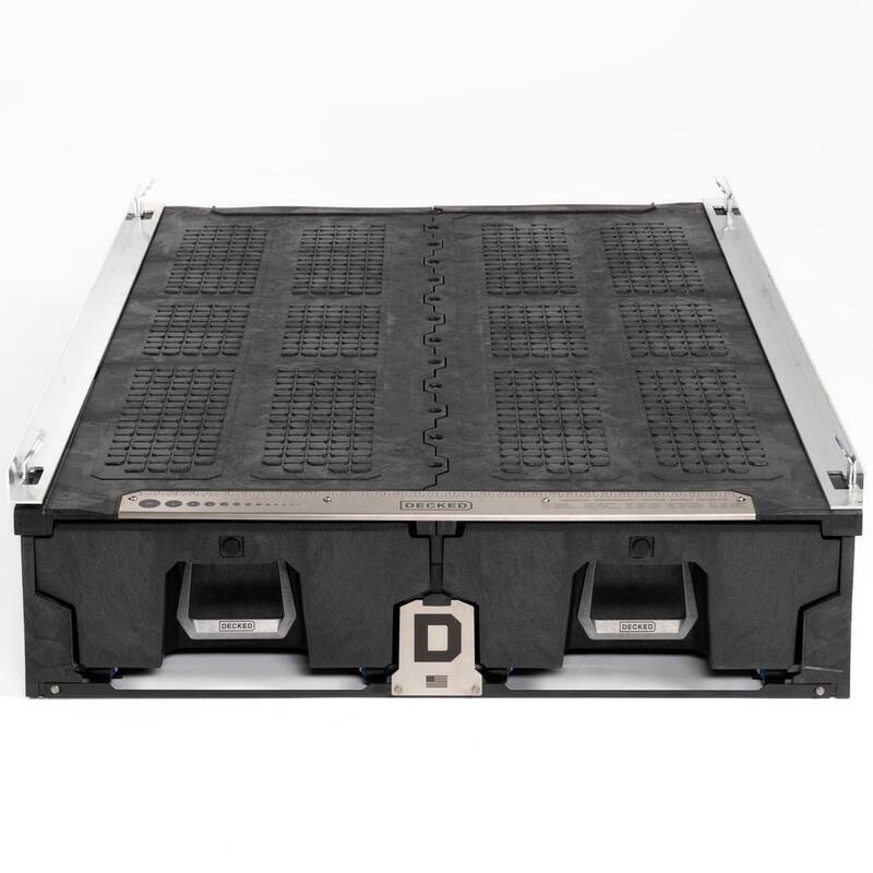 DECKED 74 in. System Length Storage System for Service Body Trucks (48 in. to 51 in. W) - XSB