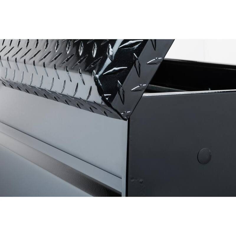 Crescent Jobox 49 in. Black Hybrid Steel/Aluminum Full Size Portable Truck Tool Box Chest - DYH1453002