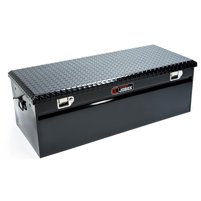 Crescent Jobox 49 in. Black Hybrid Steel/Aluminum Full Size Portable Truck Tool Box Chest - DYH1453002