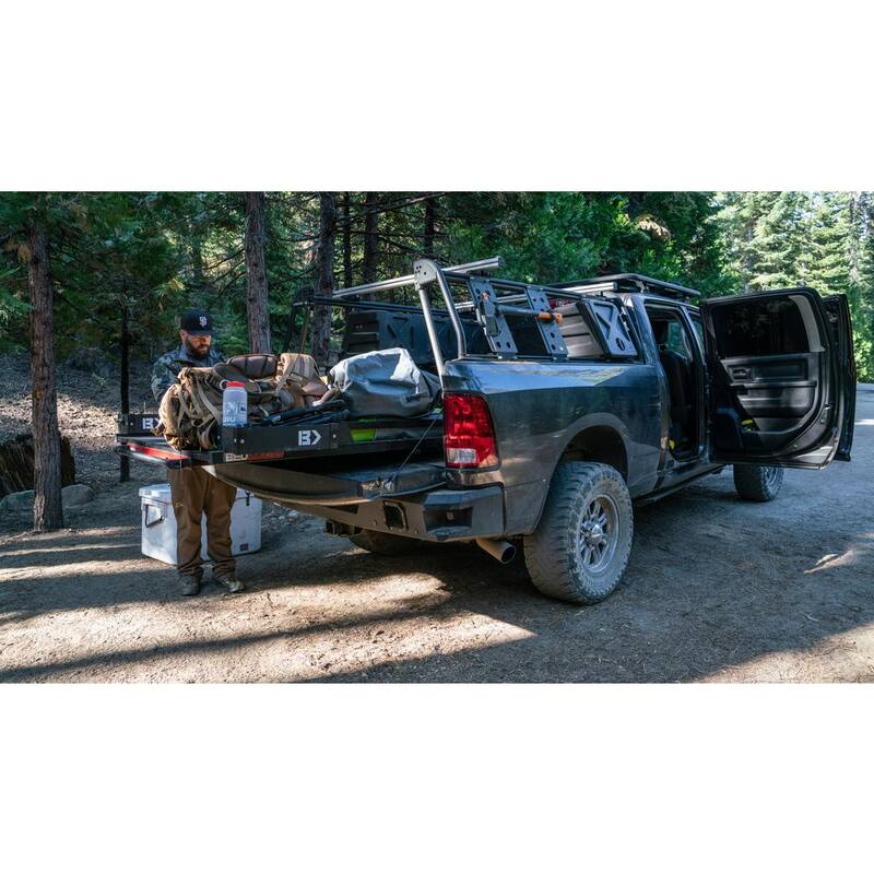 BEDSLIDE 1500 lbs. Capacity 75% Extension Truck, Van and SUV Slide Out Tray - 15-7548-CG